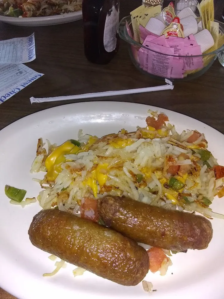 Country Link Sausage and Loaded Hash Browns